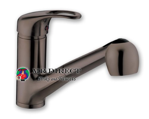 Oil Rubbed Bronze Kitchen Faucet with Pull-Out Spray