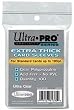 1 (One) Pack of Ultra-PRO Extra Thick Card Sleeves (130pt) for Thick Jersey or Memorabilia Sports Trading Cards