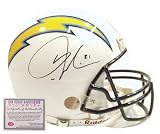 LaDainian Tomlinson Hand Signed Full Size Proline Chargers White Helmet