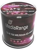 MediaRange MR204 CD-R Disc 52x 700MB (100 St&uuml;ck)