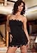 schulterfreies Minikleid inkl. String