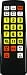 Yazawa �n��EBS�E110��CS�f�W�^���Ή����Ă���e���r�����R�� RC16BK