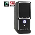 Leiser Aufruest-PC 703 - Athlon II X2 250 - Office DualCore! AMD Athlon II X2 250 2x 3000 MHz, 4096MB DDR3, ASUS Mainboard, Radeon HD 3000, 7.1 Sound, GigLAN