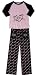Pink Panther - Cutest Ever Pink and Black PJ Set for women