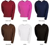 Fruit of the Loom - Damen Fit-Langarm-Shirt  Lady-Fit Long Sleeve T 