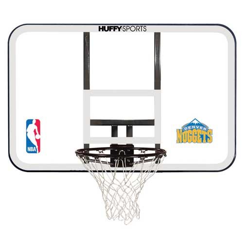 Denver Nuggets NBA Backboard and Rim Combo