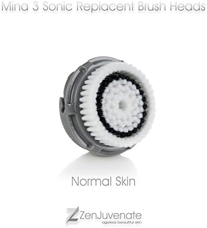 ZenJuvenate Mina 3 Sonic Pro Replacement Brush Head (Normal Exfoliate Brush) exfoliating antibacterial face brush