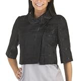 Mossimo Black: Vintage Crop Jacket - Ebony Plaid &nbsp;