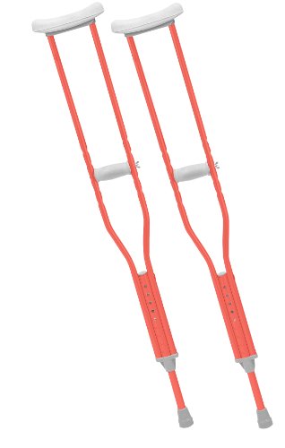 Color Crutches- Orange (ADULT)