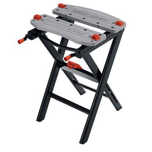 Black and Decker WM500 Workmate 500 350 Pound Capacity Portable Work Bench with Wheels