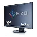 EIZO EV2313WH-BK 58.4 cm (23 Zoll) widescreen TFT Monitor (DVI,VGA, Kontrastverh&auml;ltnis 1000:1, Reaktionszeit 4ms) schwarz