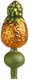 Ornaments To Remember Tantalizing Topper (Gold Pineapple) Hand-Blown Glass Ornament