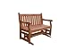 VIFAH V202 Baltic Mahogany Shorea Four Foot Garden Glider