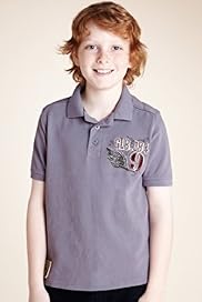 Pure Cotton Quilted Polo Shirt