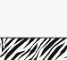 Animal Print Zebra PlasticTablecover [Health and Beauty] [Health and Beauty]