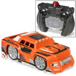 Air Hogs R C Zero Gravity Mini Car: Orange, Black, and White 4x4 by Spin Master
