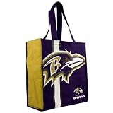 41wwsAvjHDL. SL160  Littlearth Baltimore Ravens Square Shopping Bag  3 Pack