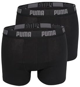 Puma Basic - Bóxer, color negro, talla S