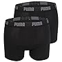 PUMA Herren Basic Boxer 2P, black, L, 521015001 Puma