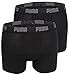 PUMA Herren Basic Boxer 2P, black, L, 521015001