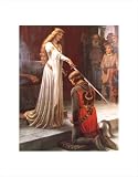 The Accolade by Edmund Blair Leighton poster print,11 in. x 14 in.
