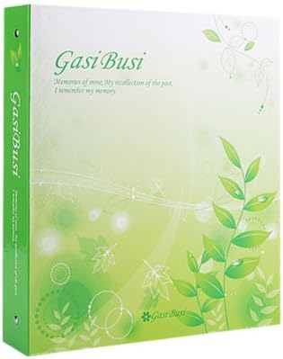Photo Albums Storage Pocket Type 4x6 50 Page Holds 500 Natural Green