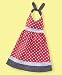 Bonnie Jean Little Girl Polka Dot Halter Dress
