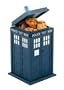 Doctor Who Tardis Cookie Jar Lights and Sounds