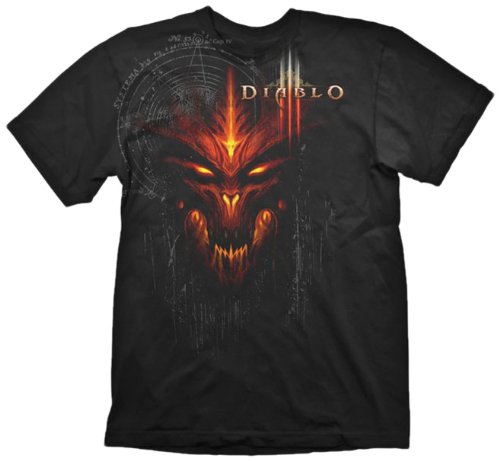 gadget geek - shirt diablo iii edition speciale taille