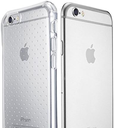 PhProtection, Shockproof Drop-Protecition Transparent Clear AirHockey Case for iPhone 6/6s - (Clear) CS16