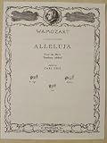 Alleluja From the Motet Exsultate, Jubilate for High Voice & Piano