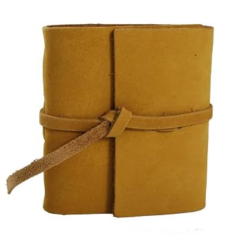 Genuine Leather Pocket Journal - Hand made in the USA