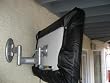 Universal 40 LCD / Plasma TV Dust Cover Indoor/Outdoor Black
