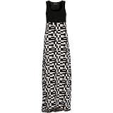 Numph Women’s Balou Maxi Dress – Black/White