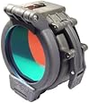 Flip Up Red Filter for SureFire Flashlights with 1.25" Diameter Bezels