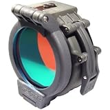 Flip Up Red Filter for SureFire Flashlights with 1.25" Diameter Bezels