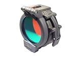 Flip Up Red Filter for SureFire Flashlights with 1.25" Diameter Bezels
