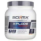SCI-MX Nutrition X-Plode Plus Hardcore 400 g Orange - Pre-workout energy, power and pump amplifier