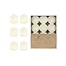 Mega Candles 12 pcs Unscented Ivory Votive Candle | Hand Poured Wax Candles 10 Hours 1.38