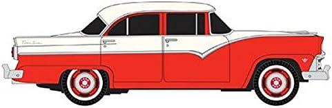 HO 1955 Ford Fairlane, Torch Red Two-Tone