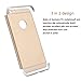 iPhone 6 case / iPhone 6s Case , Acewin Shockproof Ultra Thin Hard Protective Case Cover for iPhone 6 iPhone 6s (4.7 Inch) (Gold)