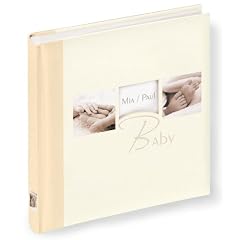 Walther UK-235 Babyalbum "My Baby", Format 28 x 30.5 cm, 60 wei�e Seiten mit Pergamin, 4-seitiger illustrierter Vorspann, mit Leinenr�cken und Ausschnitt f�r pers�nlichen Namen