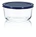 Pyrex 1110141 18pc Glass Food Storage with Multi-colored Lids