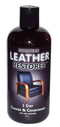 European Leather Restorer - Leather Cleaner & Conditioner 16 oz.