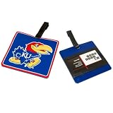 NCAA Kansas Team Golf Bag/Luggage Tag
