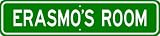 ERASMO ROOM SIGN - Personalized Gift Boy or Girl, Aluminum