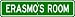ERASMO ROOM SIGN - Personalized Gift Boy or Girl, Aluminum