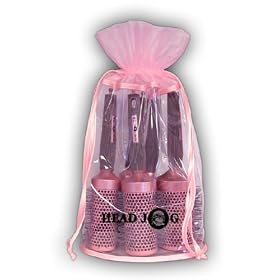 Head Jog Pink Ceramic Ionic Brush Set No's 76-80 (5 Radial Brushes)