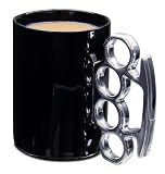 MUG COUP DE POING AMERICAIN NOIR/ARGENT
