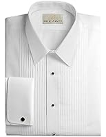 Neil Allyn Mens Tuxedo Shirt - 100% Cotton Laydown Collar